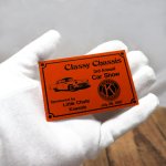 USAヴィンテージクラシックカーショーダッシュボードプラークClassy Chassis 3ed Annual Car Show｜アメリカン看板