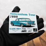 USAヴィンテージクラシックカーショーダッシュボードプラークMillennium Tour 2000|アメリカン看板