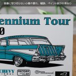 USAヴィンテージクラシックカーショーダッシュボードプラークMillennium Tour 2000|アメリカン看板