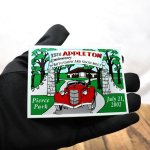USAヴィンテージクラシックカーショーダッシュボードプラークAPPLETON AUTO SHOW 2002|アメリカン看板