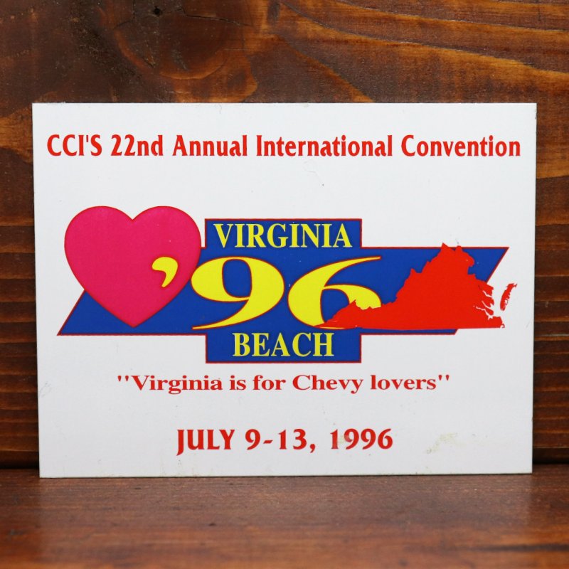 USAヴィンテージクラシックカーショーダッシュボードプラークCCI'S 22nd Annual International Convention|アメリカン看板