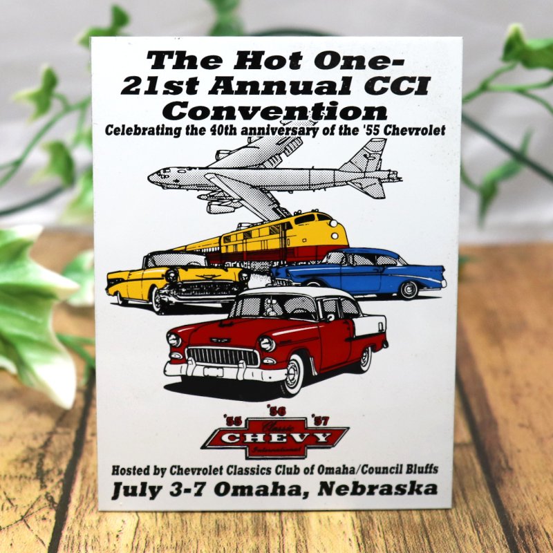 USAヴィンテージクラシックカーショーダッシュボードプラークThe Hot One-21st Annual CCI Convention|アメリカン看板