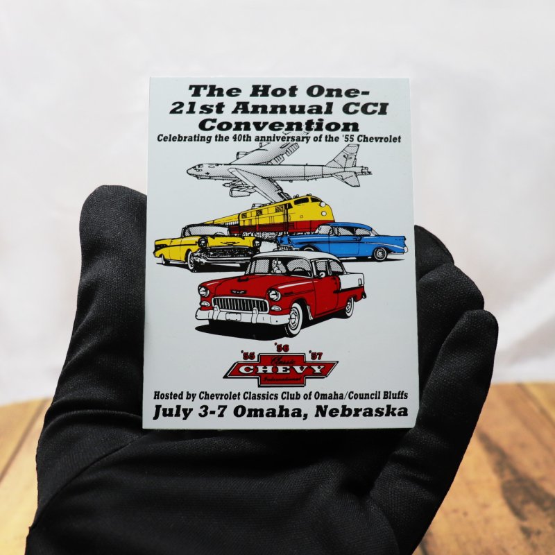 USAヴィンテージクラシックカーショーダッシュボードプラークThe Hot One-21st Annual CCI Convention|アメリカン看板