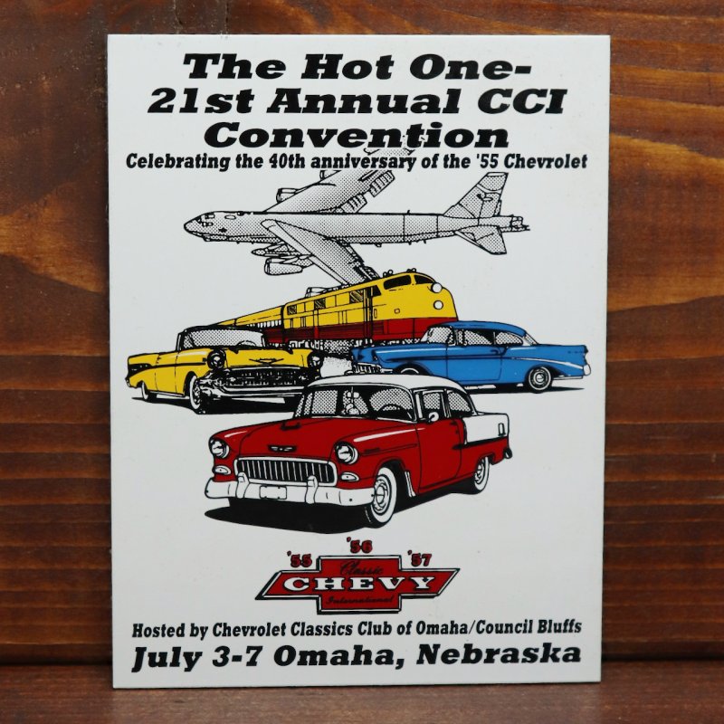 USAヴィンテージクラシックカーショーダッシュボードプラークThe Hot One-21st Annual CCI Convention|アメリカン看板
