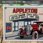 USAヴィンテージクラシックカーショーダッシュボードプラークAPPLETON AUTO SHOW AND SWAP MEET 1997|アメリカン看板