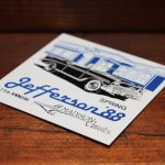 USAヴィンテージクラシックカーショーダッシュボードプラークJEFFERSON'88 FORD｜アメリカン看板