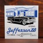 USAヴィンテージクラシックカーショーダッシュボードプラークJEFFERSON'88 FORD｜アメリカン看板