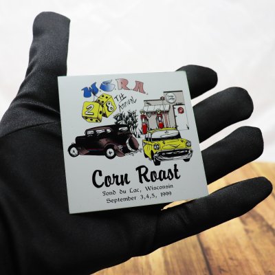 画像2: USAヴィンテージクラシックカーショーダッシュボードプラークW.S.R.A. Corn Roast Car Show 1999|アメリカン看板
