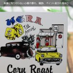 USAヴィンテージクラシックカーショーダッシュボードプラークW.S.R.A. Corn Roast Car Show 1999|アメリカン看板
