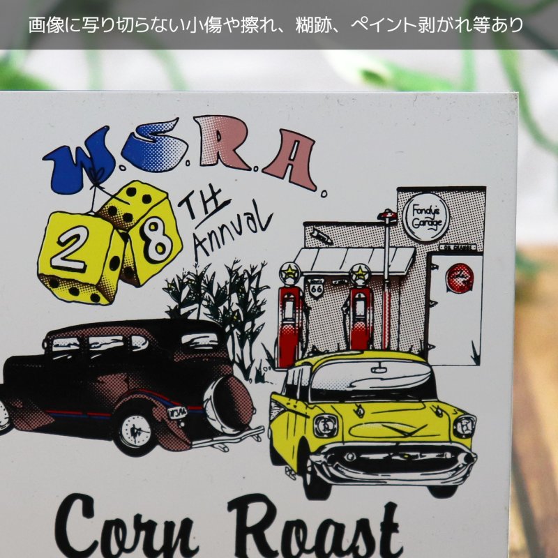 USAヴィンテージクラシックカーショーダッシュボードプラークW.S.R.A. Corn Roast Car Show 1999|アメリカン看板