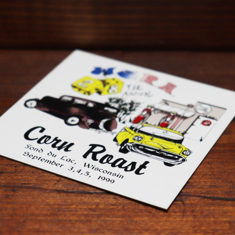 USAヴィンテージクラシックカーショーダッシュボードプラークW.S.R.A. Corn Roast Car Show 1999|アメリカン看板