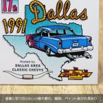 USAヴィンテージクラシックカーショーダッシュボードプラーク17th INTERNATIONAL CONVENTION 1991|アメリカン看板