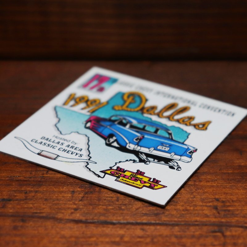 USAヴィンテージクラシックカーショーダッシュボードプラーク17th INTERNATIONAL CONVENTION 1991|アメリカン看板