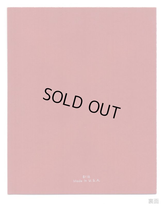 画像5: USAヴィンテージ1950年紙ものクリスマスカード｜クリスマスローズとヒイラギのアンティークカード (5)