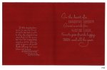画像6: USAヴィンテージ1950年紙ものクリスマスカード｜クリスマスローズとヒイラギのアンティークカード (6)