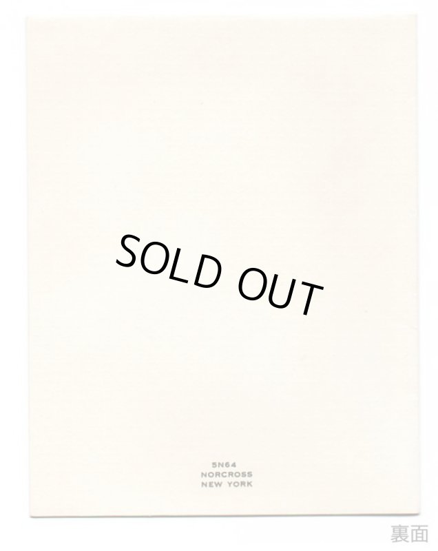 画像5: USAヴィンテージ1950年代紙ものクリスマスカード｜柊ひいらぎとフラッグ三角旗のアンティークカード (5)