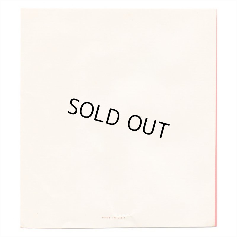 画像2: USAヴィンテージ1940年代柊とリボン真っ赤なクリスマスカード｜アンティーク紙ものグリーティング (2)