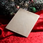 アンティーククリスマスカード｜ヴィンテージ1940年代冬景色・ジングルベル