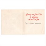 アンティーククリスマスカード｜USAヴィンテージ1940年代サンタクロースとオーナメント