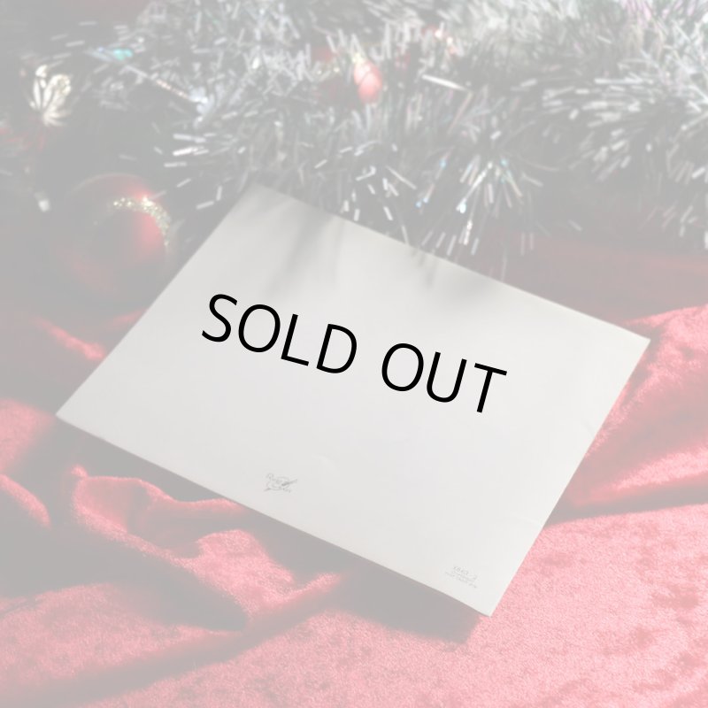 アンティーククリスマスカード｜キリスト誕生の馬小屋プレゼビオUSAヴィンテージ1960年代