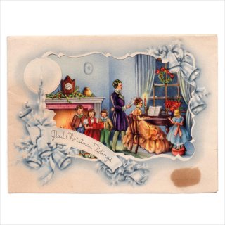 ✴︎希少 50s USA デッドストック　クリスマスカードセット　ヴィンテージ USA VINTAGE 1950's DEAD STOCK 《DECORATOR TRIM》 箱付き