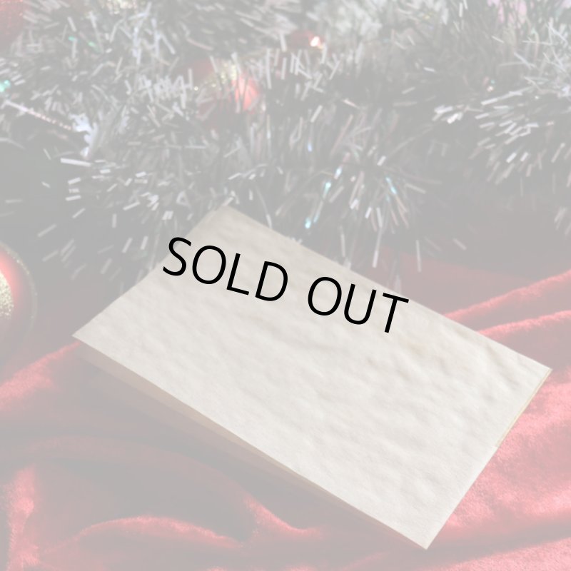 アンティーククリスマスカード｜クリスマスツリーを囲んで踊る子供達アンティークカード