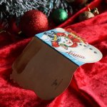 アンティーククリスマスカード紙もの｜ハットをかぶるスノーマン雪だるま1940年代ヴィンテージカード