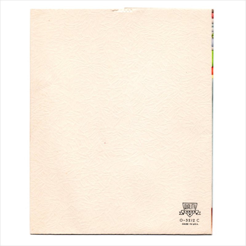 アンティーククリスマスカード紙もの|2羽の青い小鳥とグリーティングカード1940年代