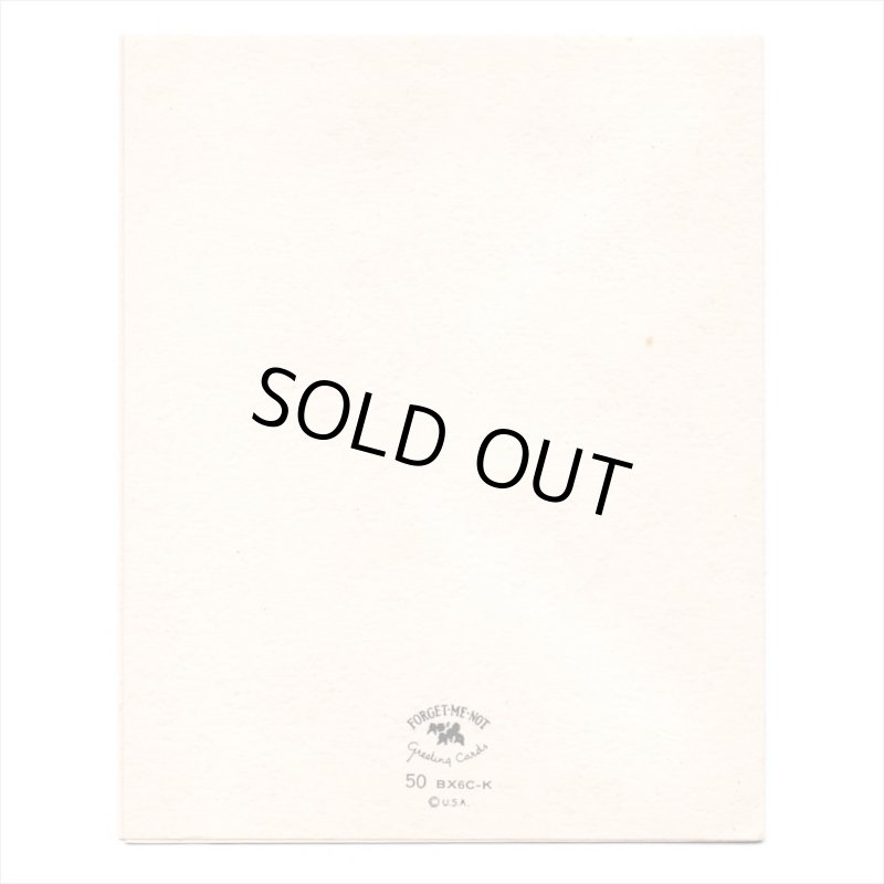 アンティーククリスマスカード紙もの｜キャンドルに灯りをつける天使1940年代