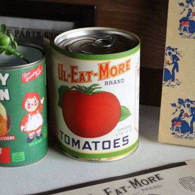 画像3: 1930年代紙もの｜ヴィンテージトマト缶ラベル印刷UL EAT MORE TOMATOES