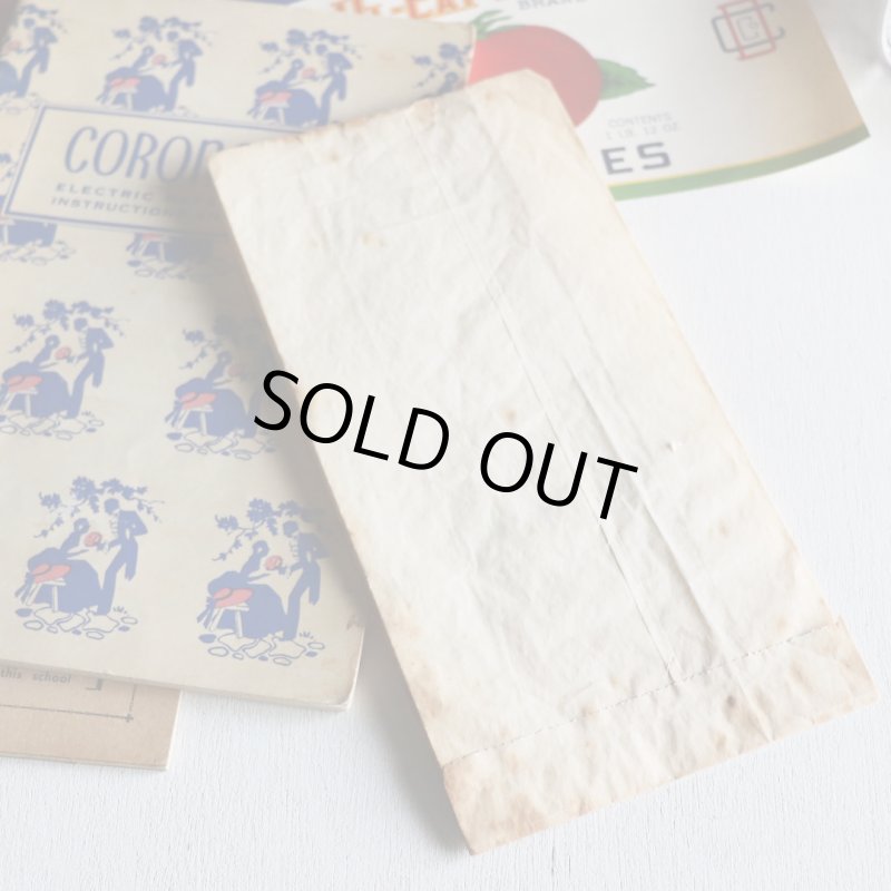 アンティーク紙もの｜マクドナルド紙袋McDonald'sペーパーバッグ・エフェメラ