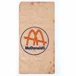 アンティーク紙もの｜マクドナルド紙袋McDonald'sペーパーバッグ・エフェメラ