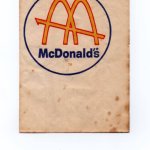 アンティーク紙もの｜マクドナルド紙袋McDonald'sペーパーバッグ・エフェメラ