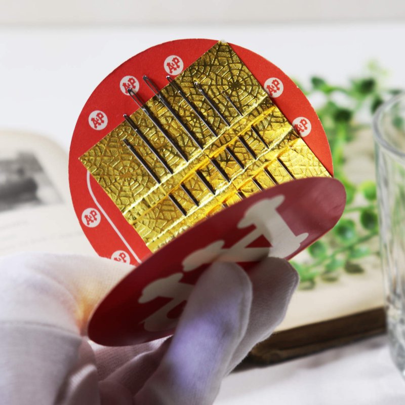 USAヴィンテージアドバタイジングニードルブック|A&Pスーパーマーケット食料品店・裁縫縫い針セット