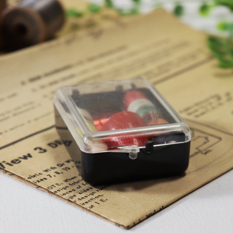 USAヴィンテージアドバタイジングミニソーイングセット｜BUENA VISTA MUTUAL INSURANCE・裁縫キット