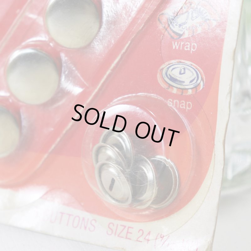 USAヴィンテージくるみボタンキット｜未使用デッドストック裁縫用品・手芸小物Prims