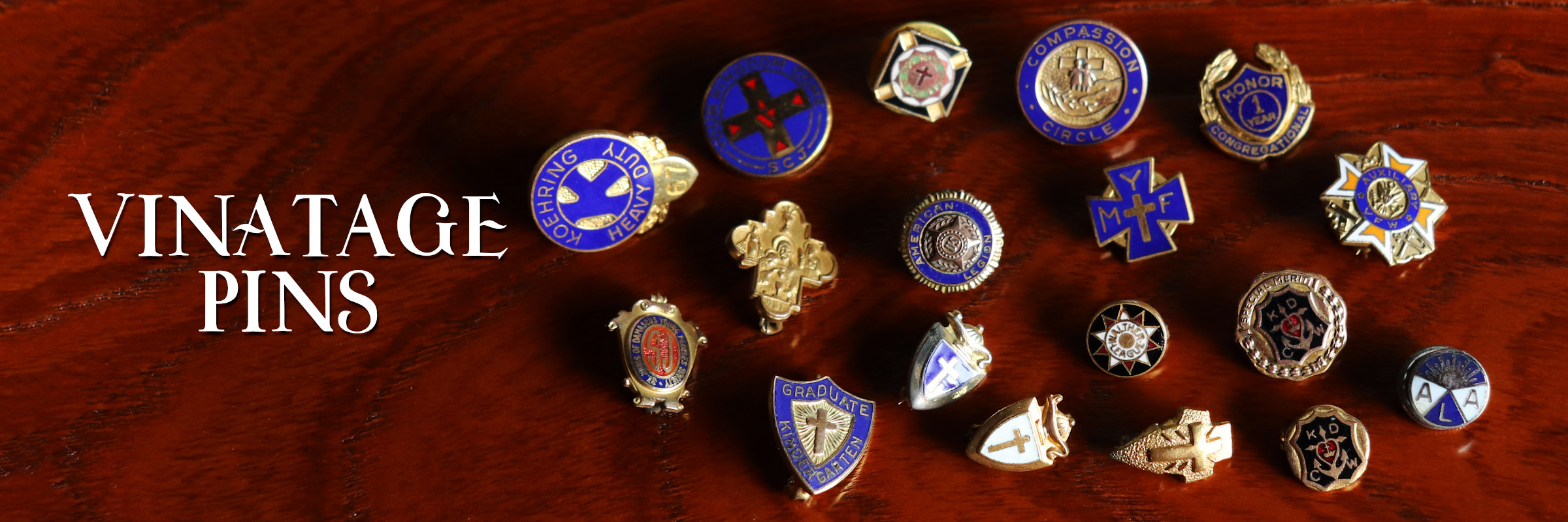 USAヴィンテージ・バッジ・ピンバッジ・徽章・ラペルピン