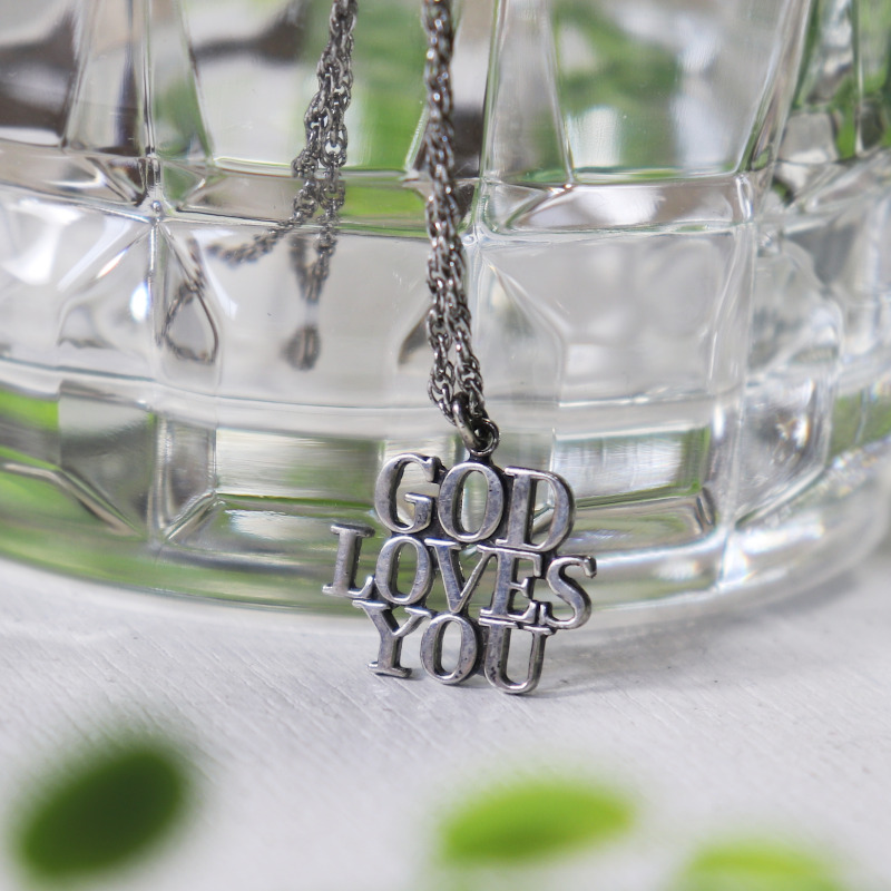 VINTAGE TIFFANYティファニー GOD LOVES YOU チャーム